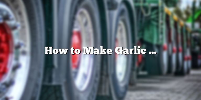 How to Make Garlic Parmesan Wing Sauce