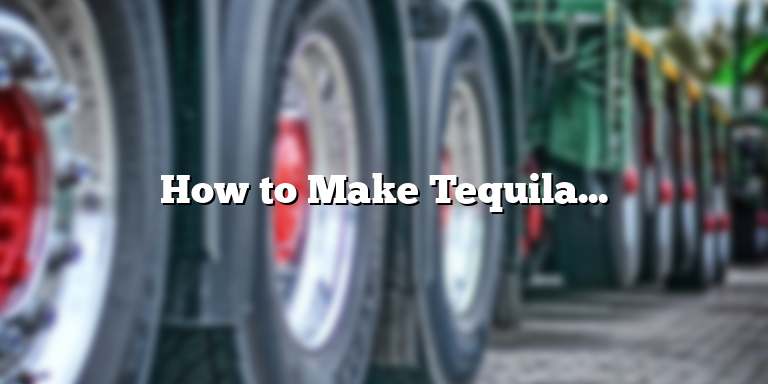 How to Make Tequila Jello Shots