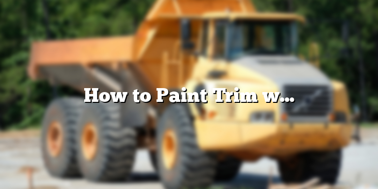 How to Paint Trim with Carpet: Tips and Tricks